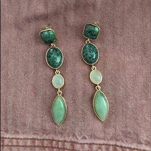 Magnolia stone Free people earrings